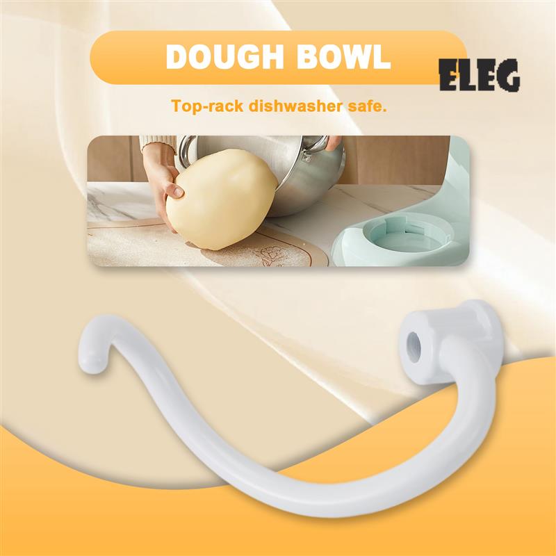 ELEG-나선형 코팅 금속 반죽 후크 나선형 코팅 금속 - Stand Mixer Bowl 리뷰 및 가격