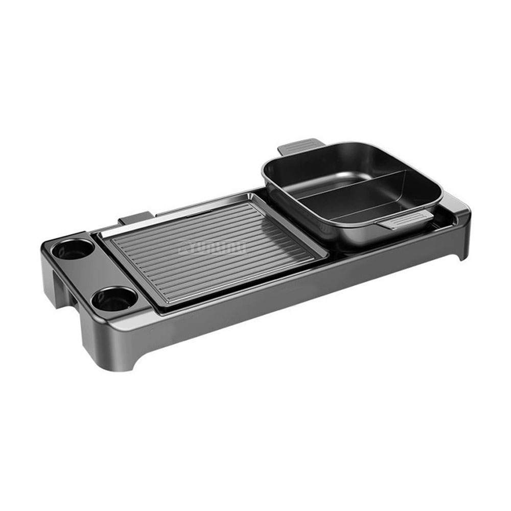 전기 바베큐 핫팟 스토브 이중 맛 조리 냄비 베이킹 플 - Kitchen Appliances For Home 리뷰 및 가격