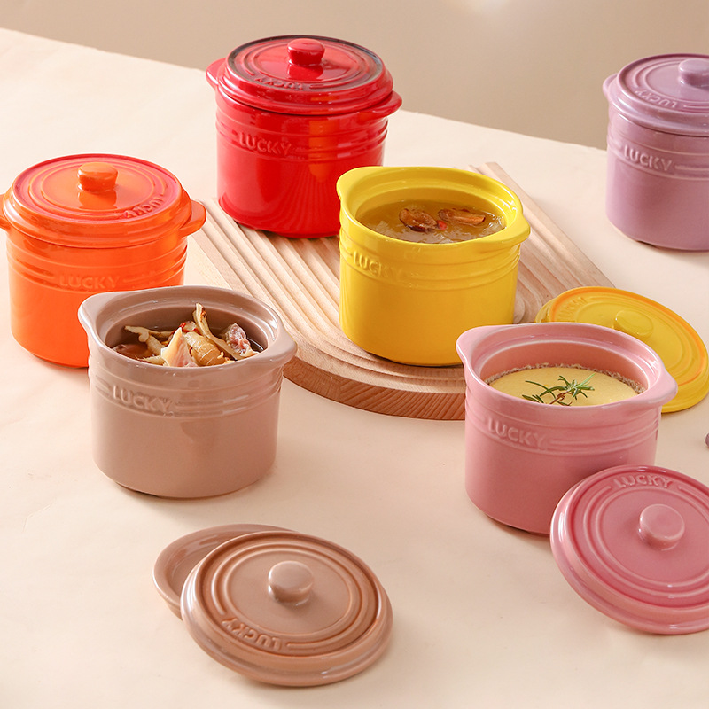 이중 뚜껑 세라믹 그릇, 새의 둥지 찐 계란 그릇 디저 - Kitchen Appliances Cooking 리뷰 및 가격