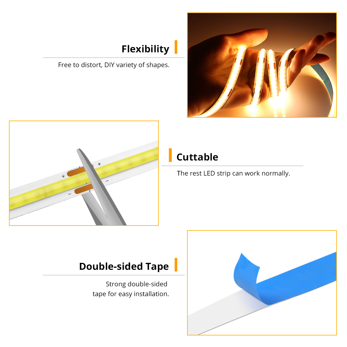 DC5V USB LED 캐비닛 조명 COB 스트립 핸드 - Kitchen Appliances Online 리뷰 및 가격