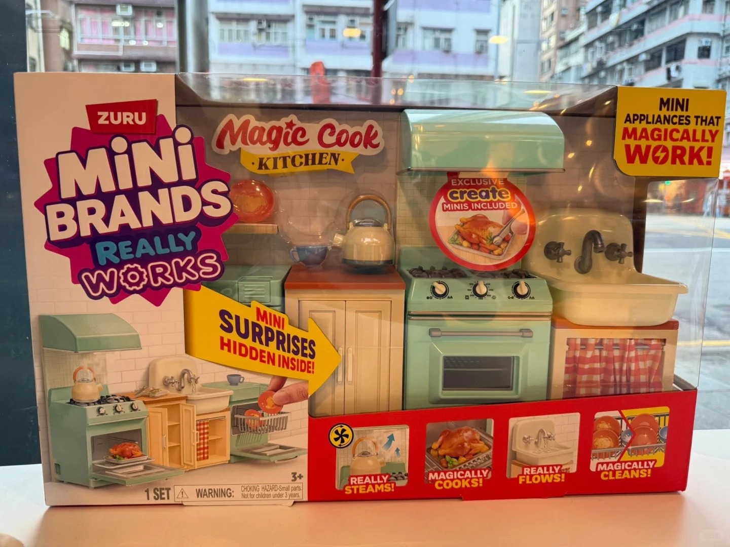 주루 미니 브랜드 매직 쿡 키친 세트 서프라이즈 장난감 - Kitchen Appliances Cooking 리뷰 및 가격