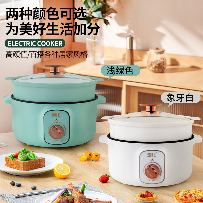 다기능 미니 전기 핫팟 휴대용 학생 기숙사 전기 냄비  - Kitchen Appliances Cooking 리뷰 및 가격