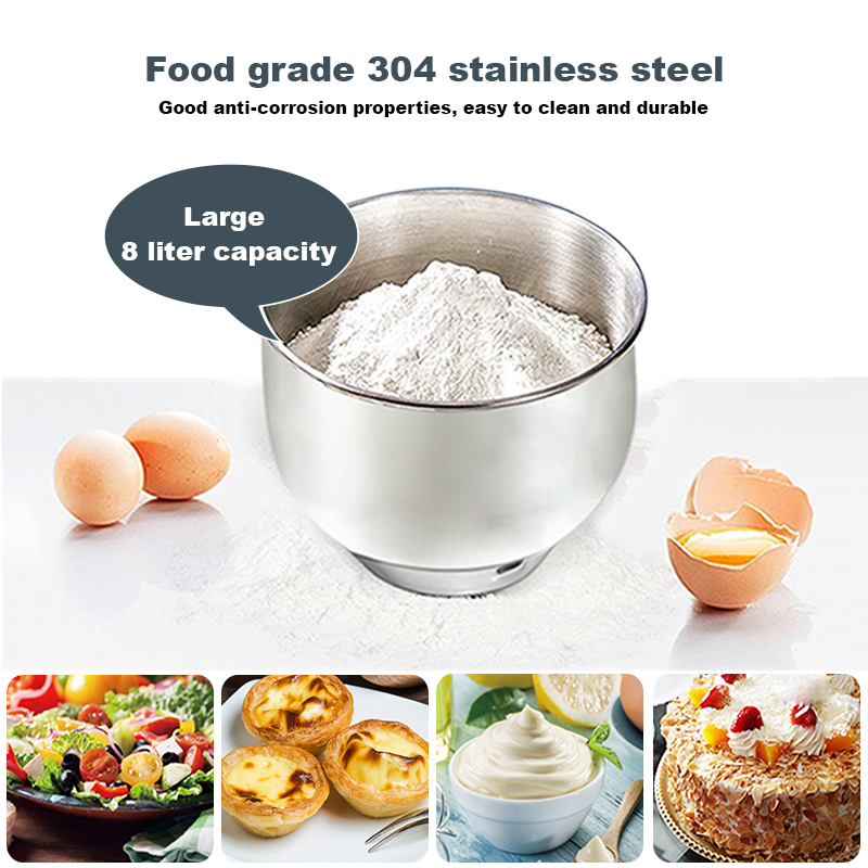 가정용 스탠드 믹서 고출력 1800W 8L 케이크 빵  - Kitchen Appliances For Home 리뷰 및 가격