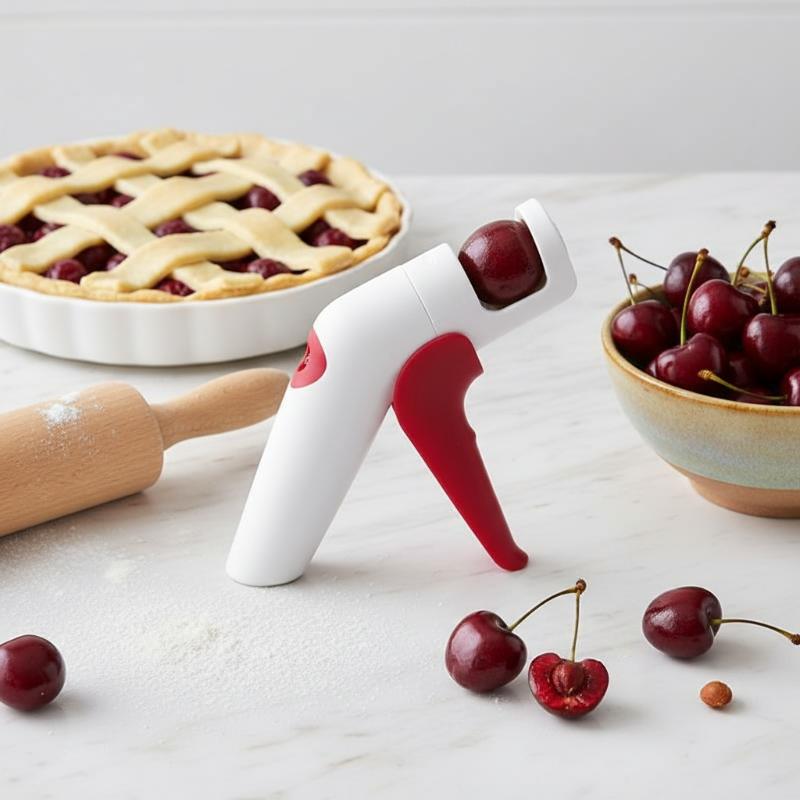 체리 레드 대추 심장 제거기 다기능 과일 코어러 및 심 - Kitchen Appliances For Home 리뷰 및 가격