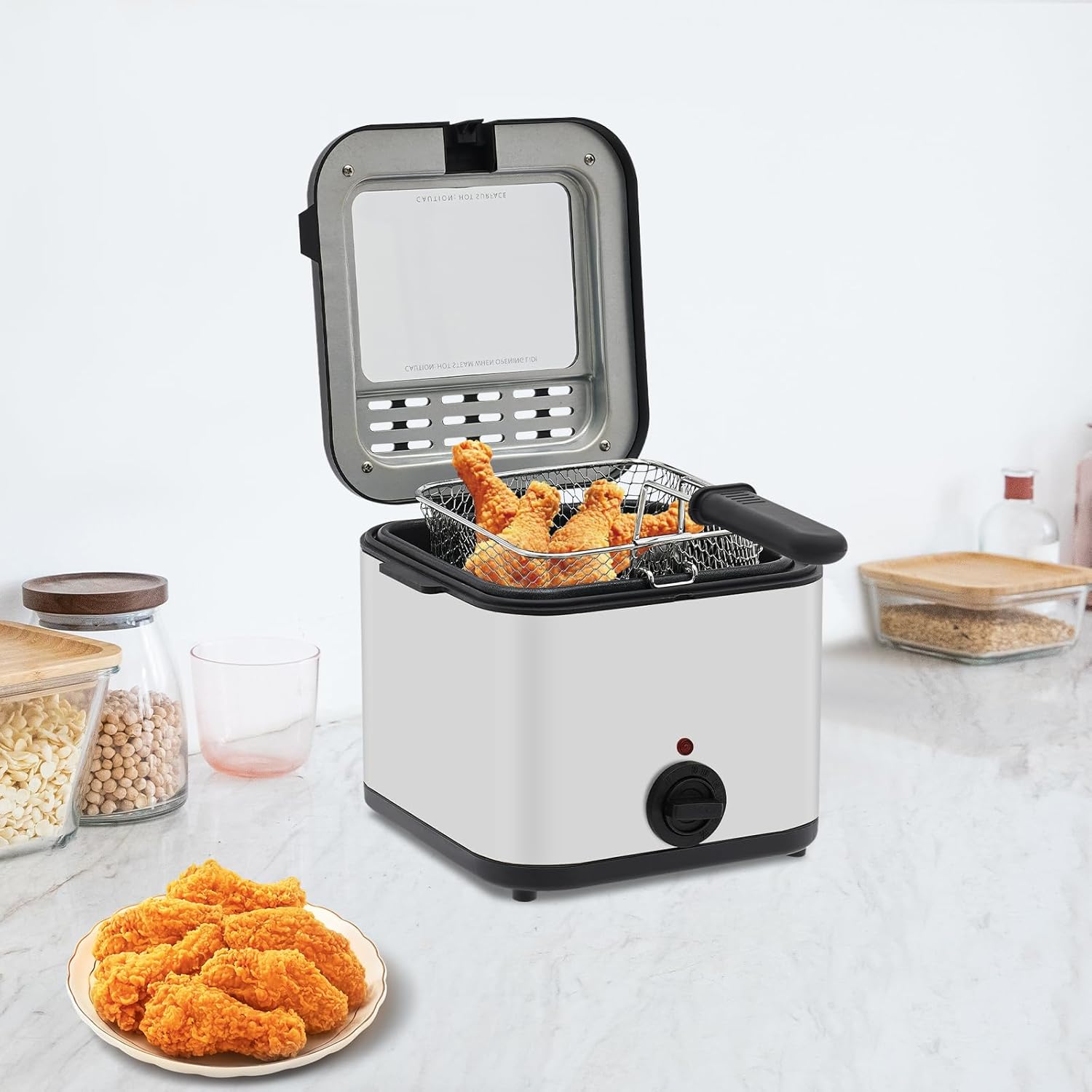 조리대용 전기 딥 프라이어, 2.64qt 1000W 스 - Kitchen Appliances For Home 리뷰 및 가격