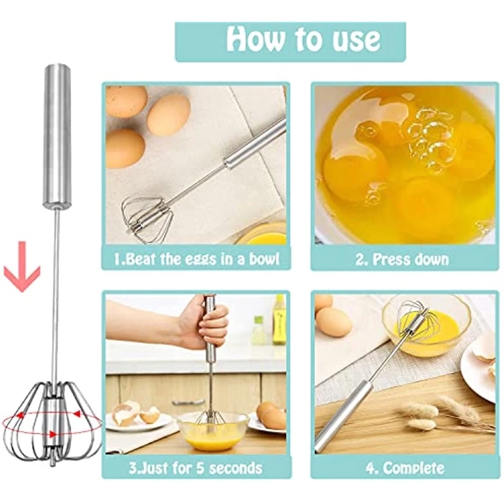 1/3pcs 스테인레스 스틸 계란 거품기 간편한 계란  - Kitchen Appliances Restaurant 리뷰 및 가격